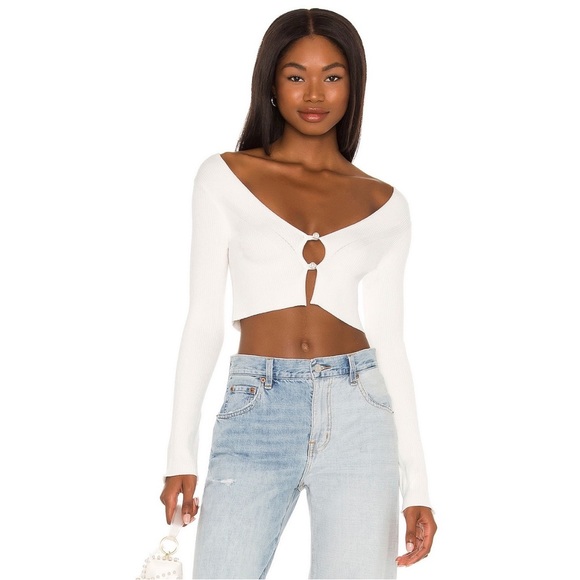 NBD Anouk Cropped Cardigan from Revolve - Picture 2 of 7